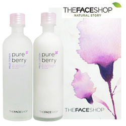 The Face Shop蓝莓水乳套装